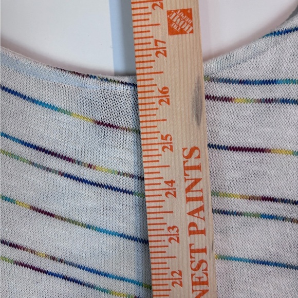 Torrid Size 4 Off Shoulder Multicolor Striped Knit Top – Plus Size 4X - Picture 7 of 16